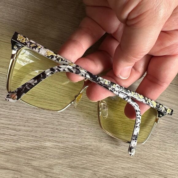 LAMB By Gwen Stefani Eye Glasses Frames with Case LAUF085 - Gold main image 4